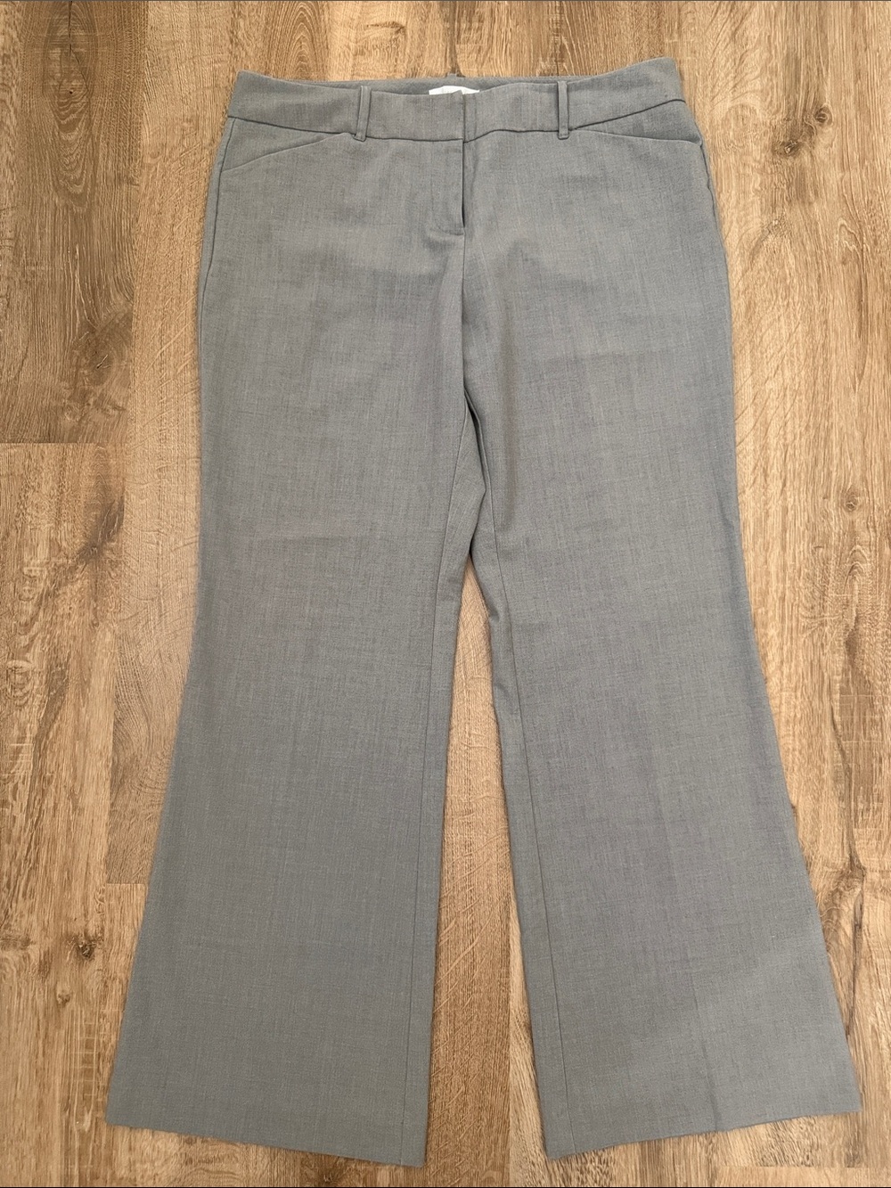 New York & Company Women’s Gray Dress Trousers